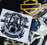 H-D CVO Badge Decal The Bearded Craftsman US