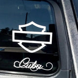 H-D CVO Badge Decal The Bearded Craftsman US