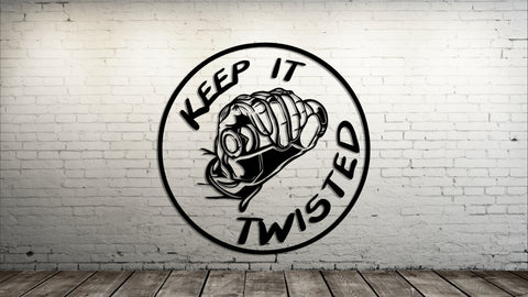 Keep It Twisted Decal