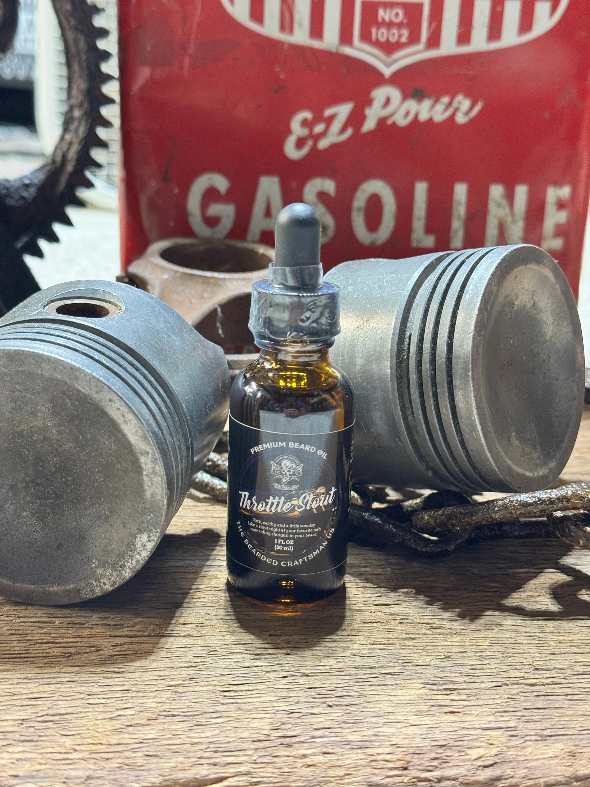 TBC Premium Natural Beard Oil The Bearded Craftsman US
