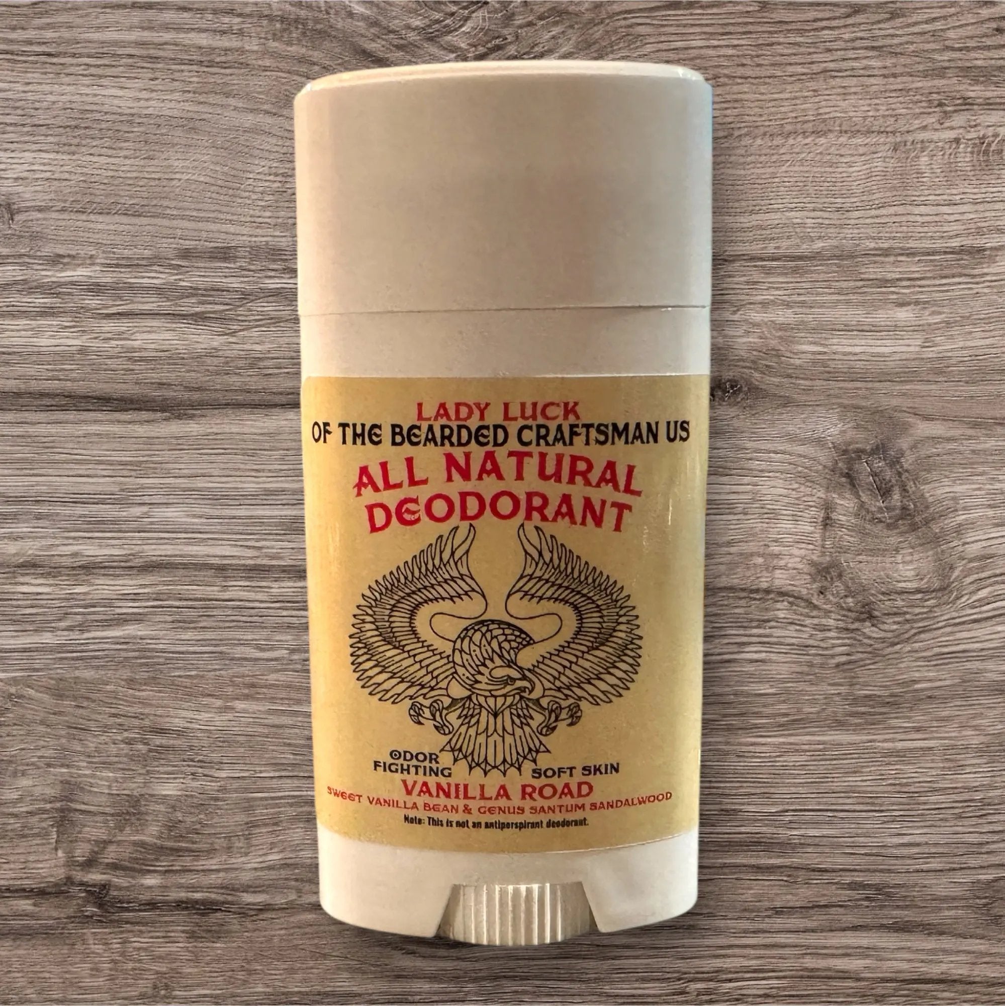 TBC Natural Deodorant The Bearded Craftsman US
