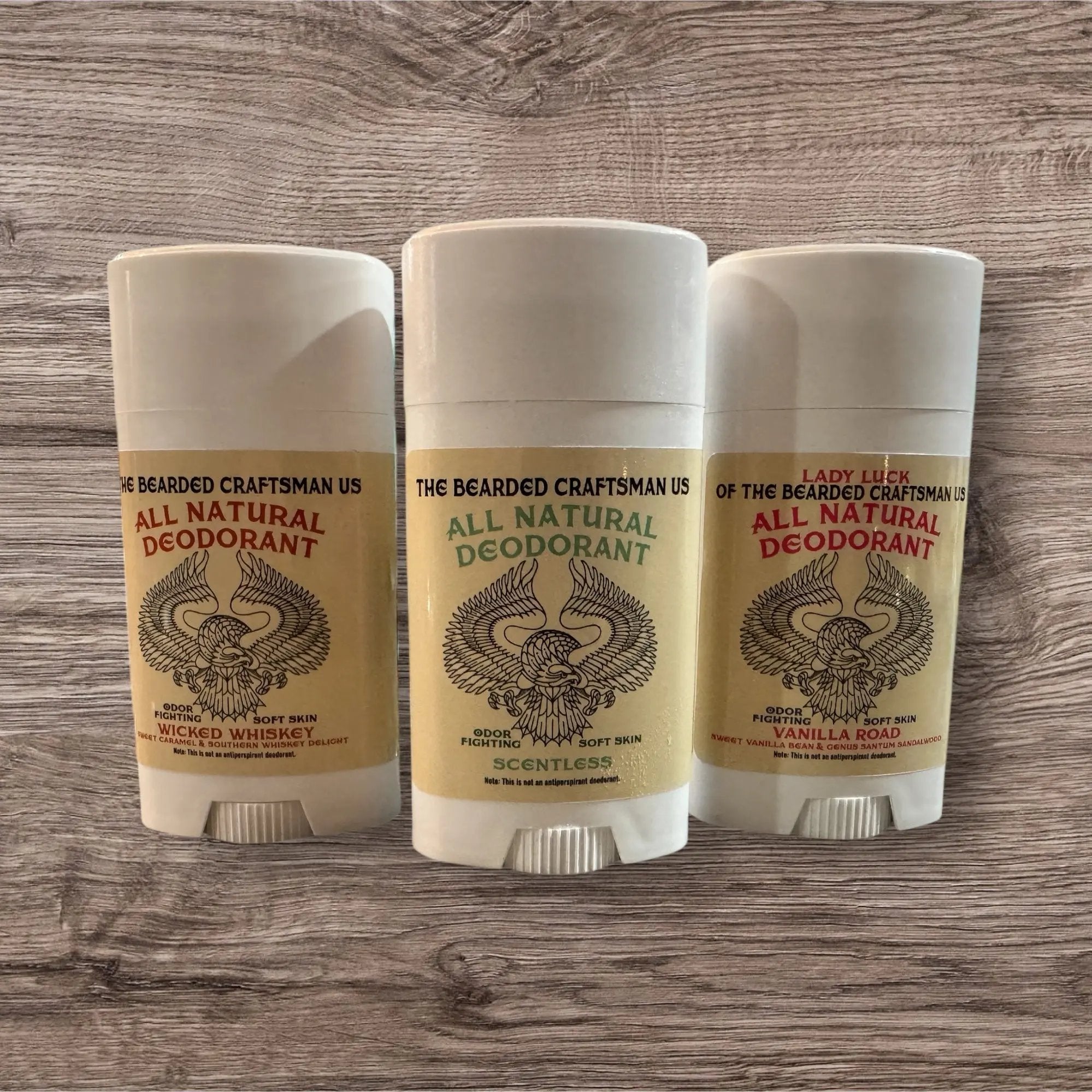 TBC Natural Deodorant The Bearded Craftsman US