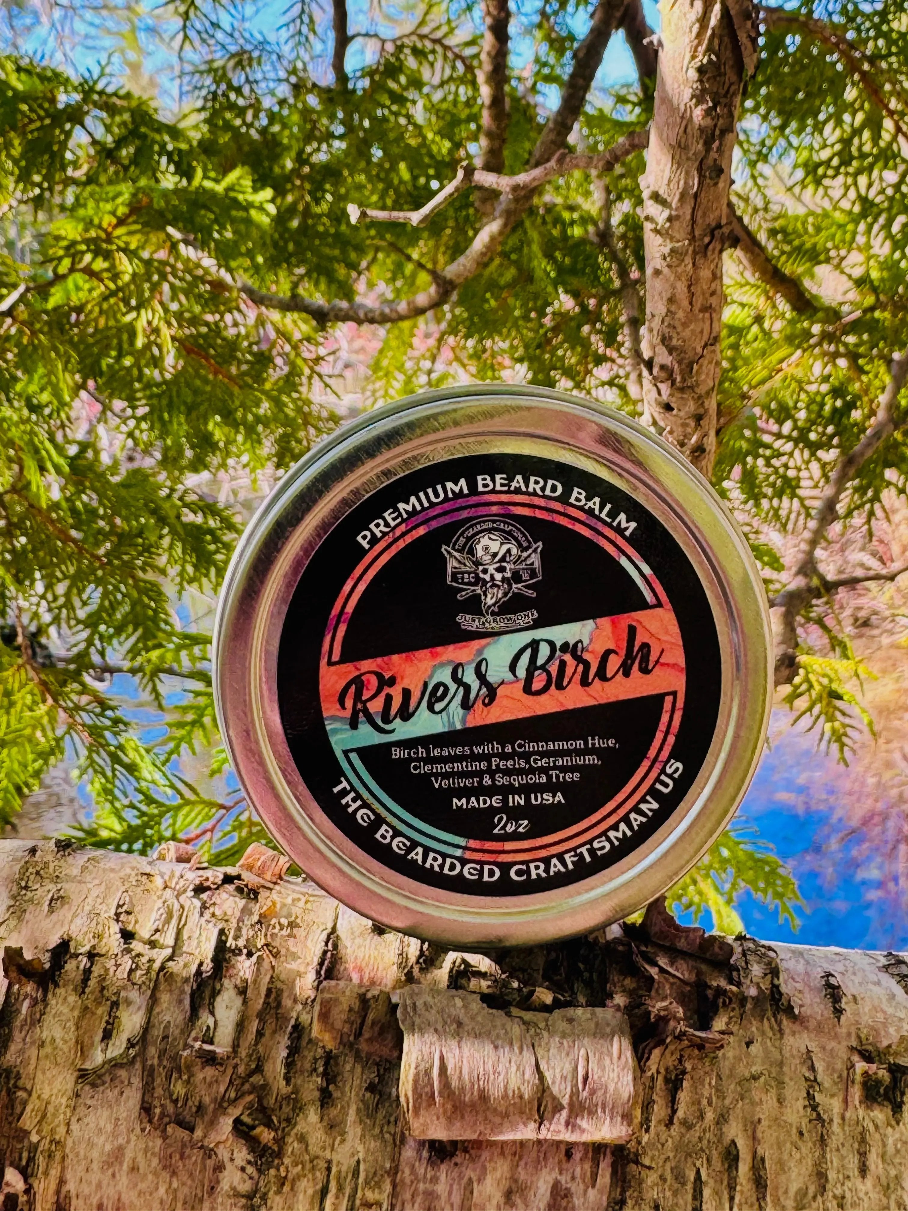 TBC Natural Beard Balm The Bearded Craftsman US