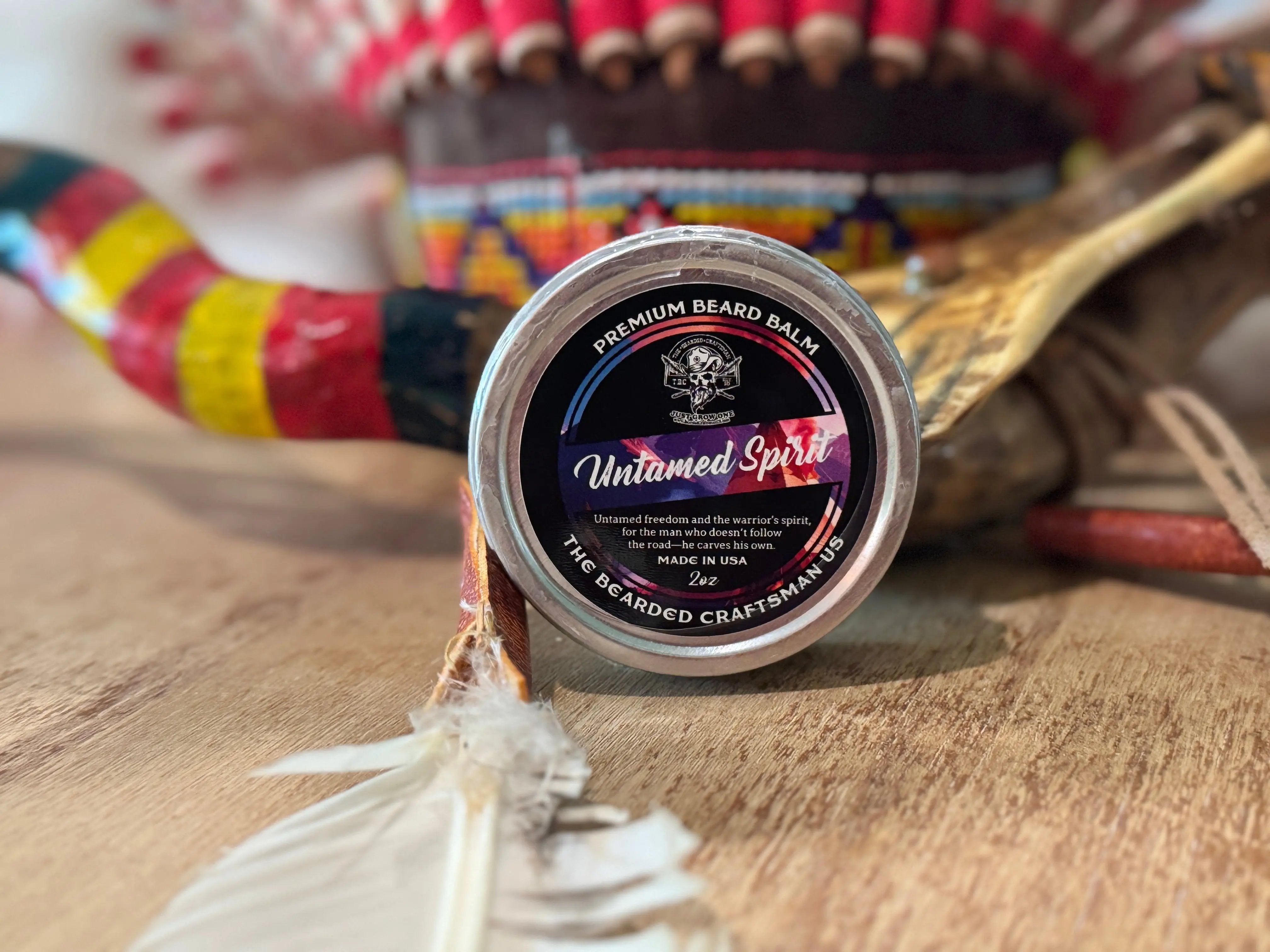 TBC Natural Beard Balm The Bearded Craftsman US