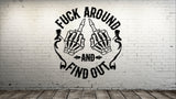 FAFO Fingers Decal