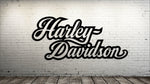 H-D Smooth Cursive Decal