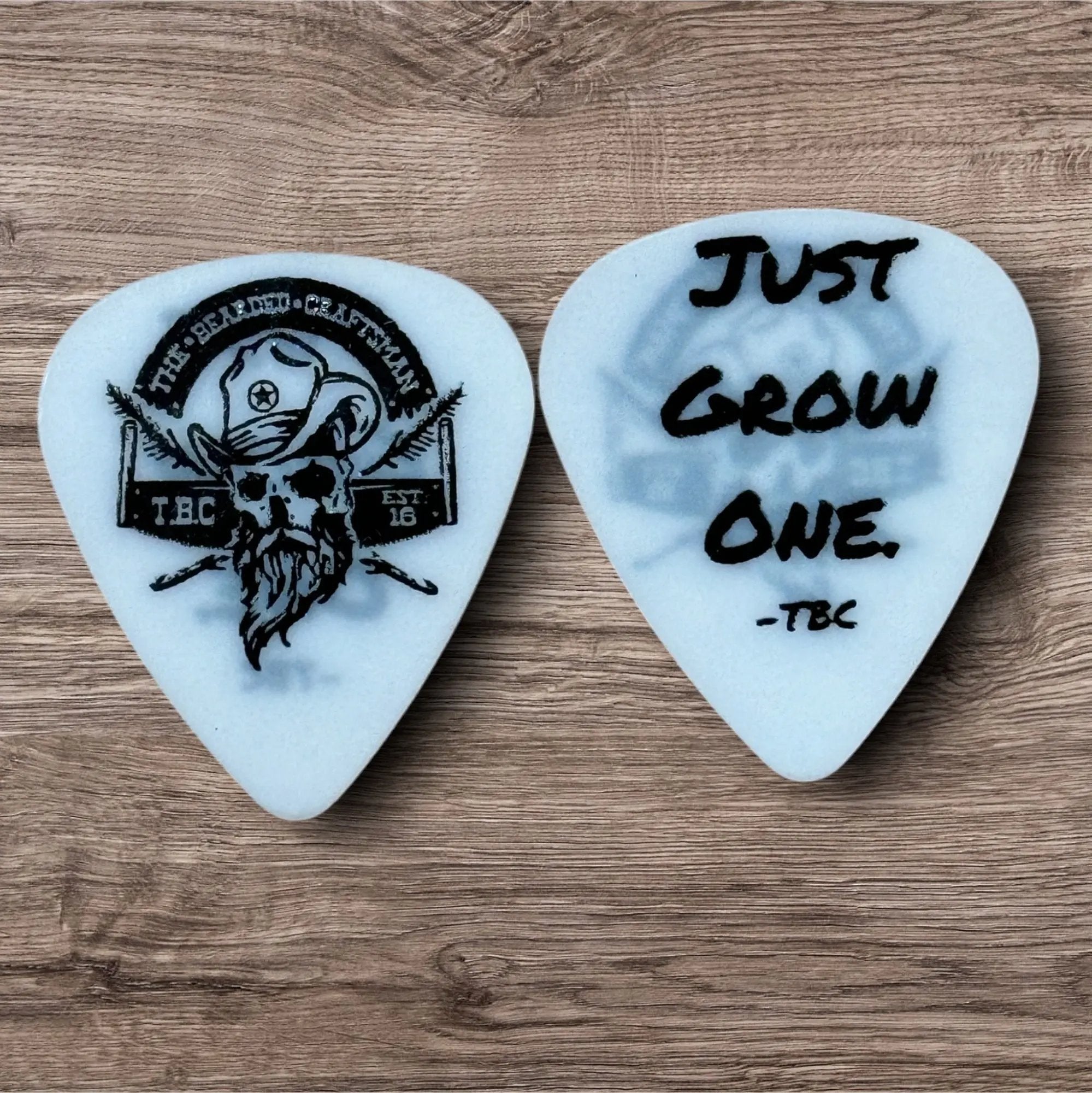 TBC Guitar Pick The Bearded Craftsman US