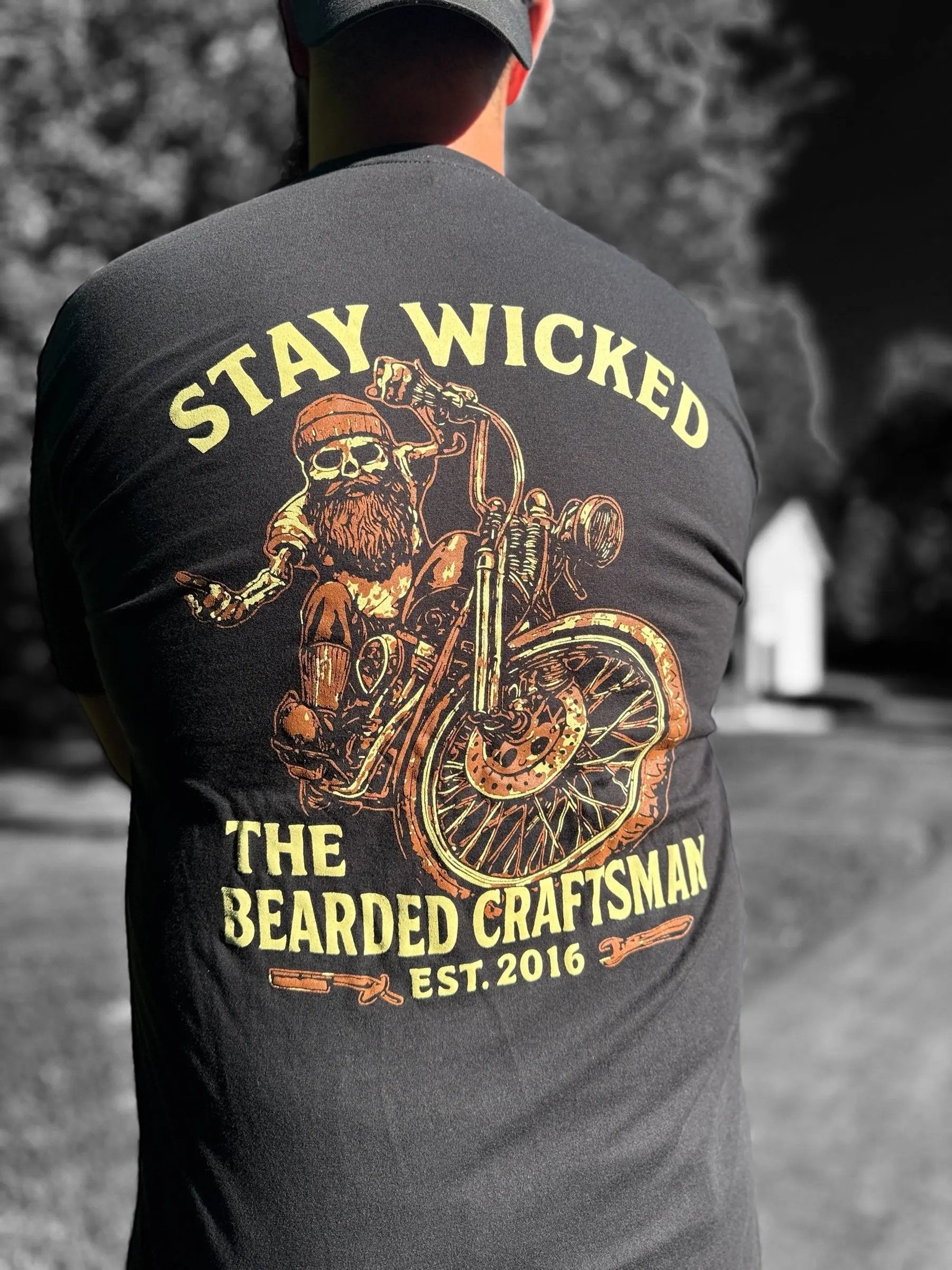 Stay Wicked T Shirt The Bearded Craftsman US