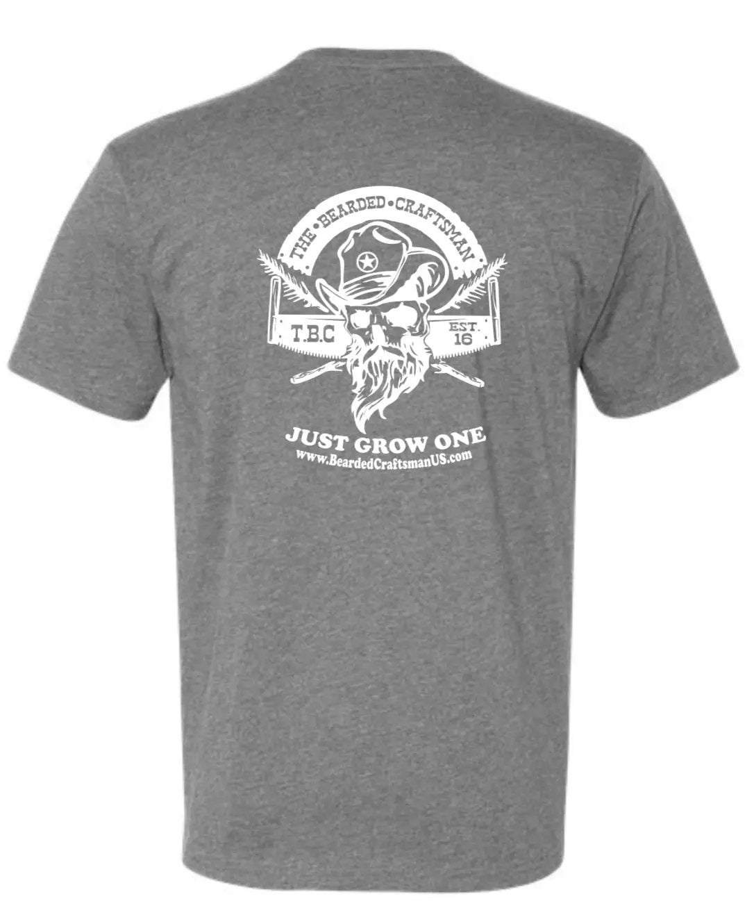 Just Grow One Premium T-Shirt The Bearded Craftsman US