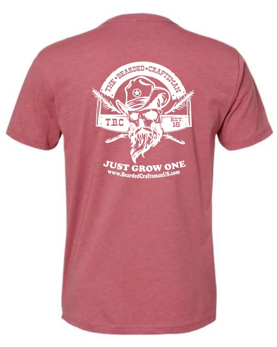 Just Grow One Premium T-Shirt The Bearded Craftsman US