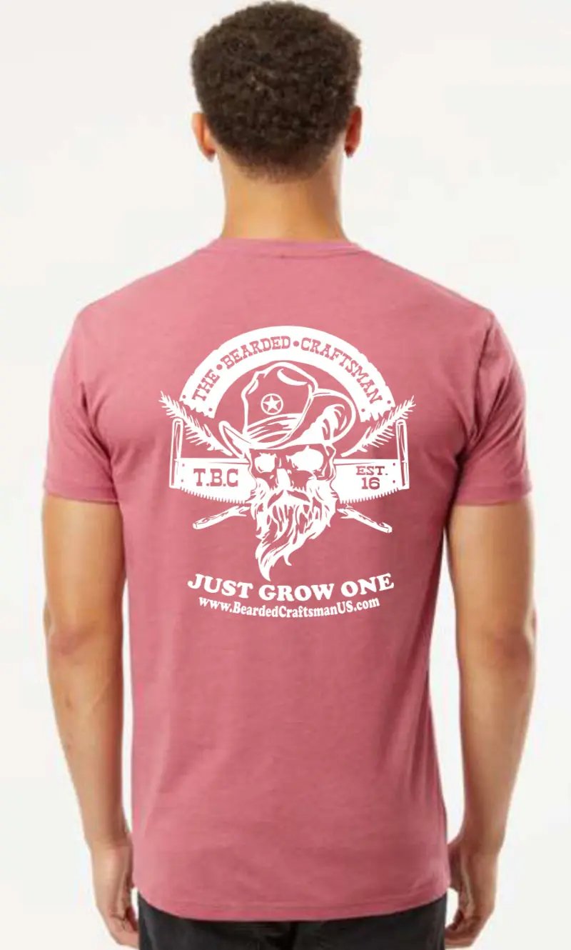Just Grow One Premium T-Shirt The Bearded Craftsman US