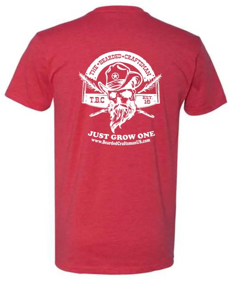 Just Grow One Premium T-Shirt The Bearded Craftsman US