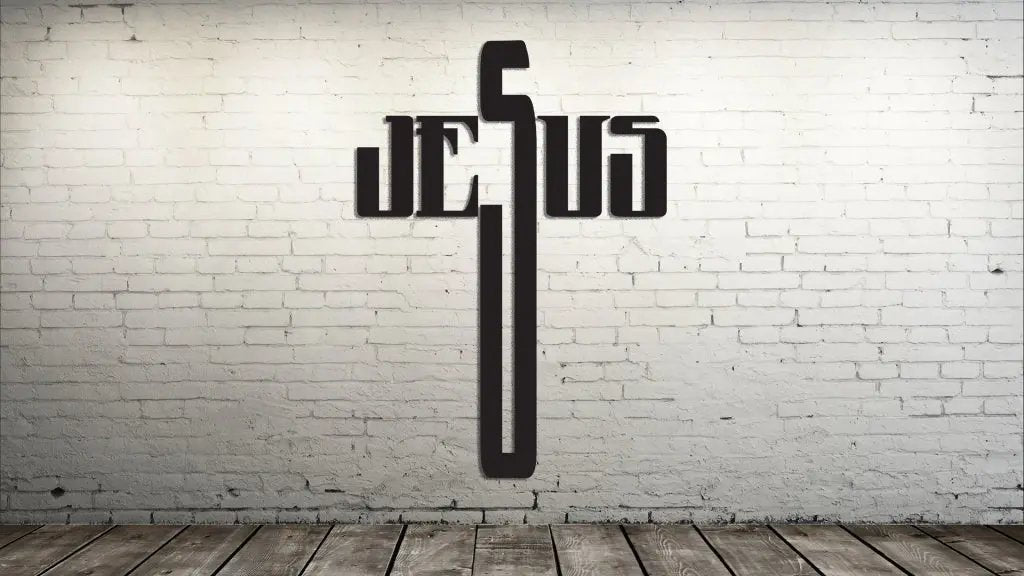 Jesus Cross Decals The Bearded Craftsman US