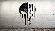We The People Punisher Decal The Bearded Craftsman US