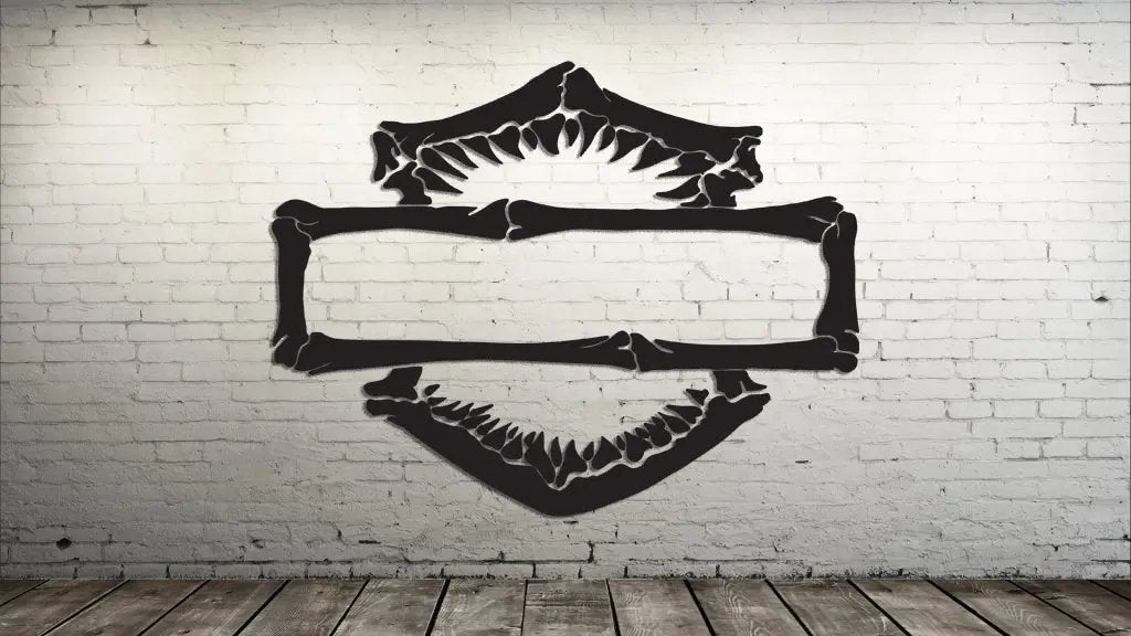 Shark Teeth H-D Decal The Bearded Craftsman US