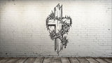 Thorn & Cross Decal