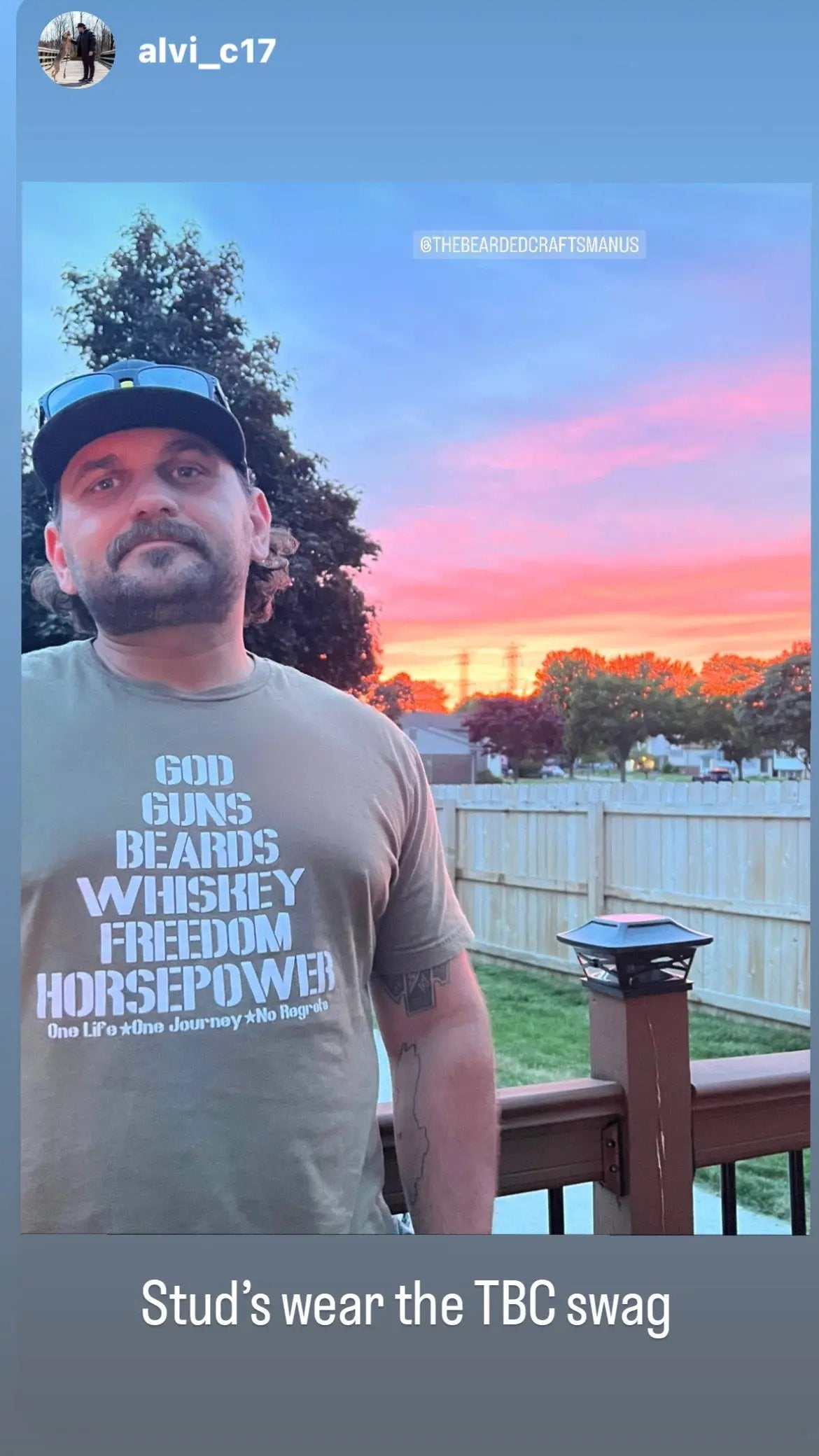God & Guns T-Shirt The Bearded Craftsman US