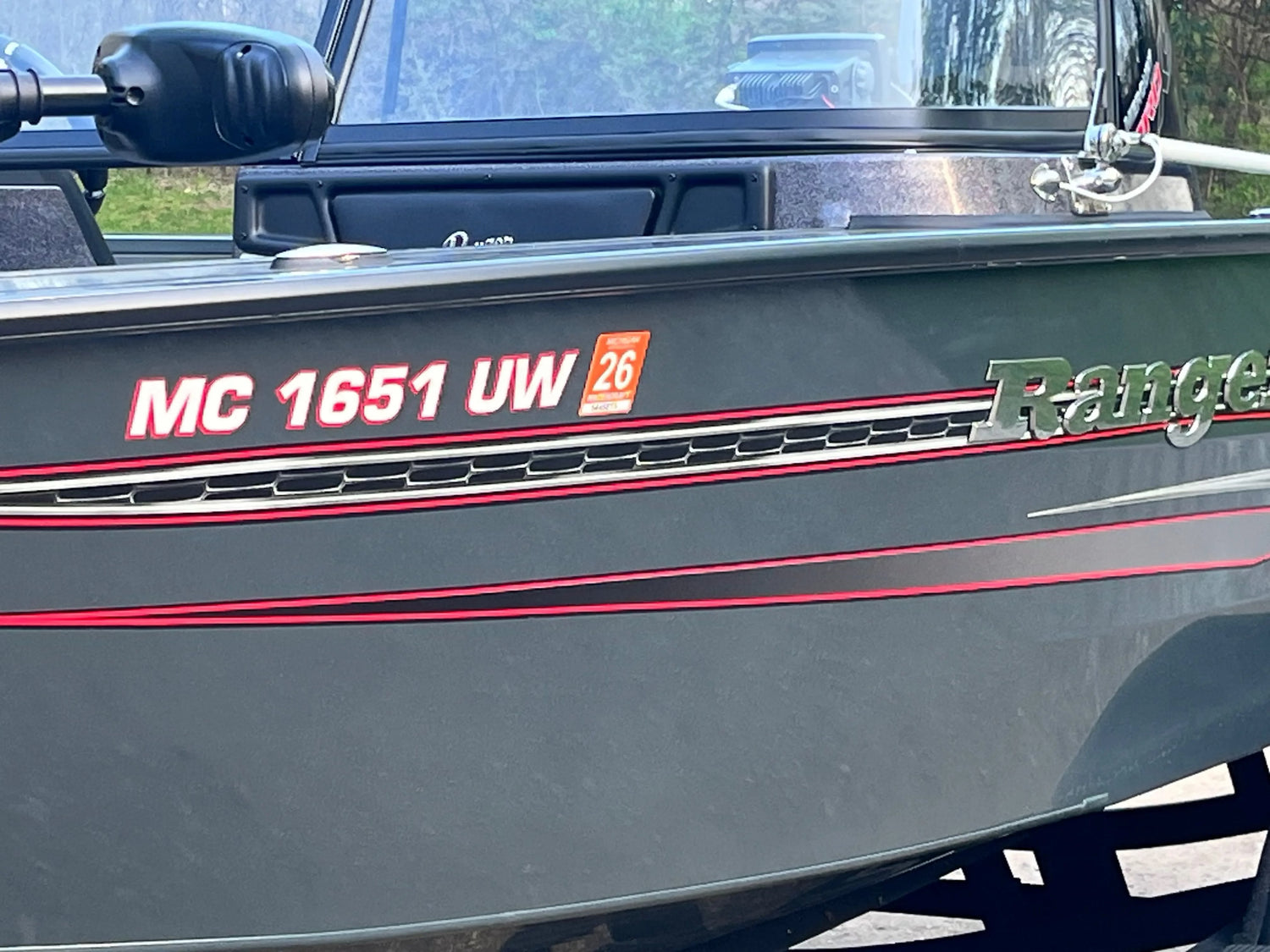 Custom Boat Number Decals The Bearded Craftsman US