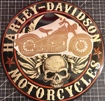 Vintage Motorcycle Decal