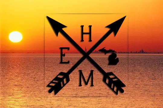 Michigan Home Arrow Decal The Bearded Craftsman US