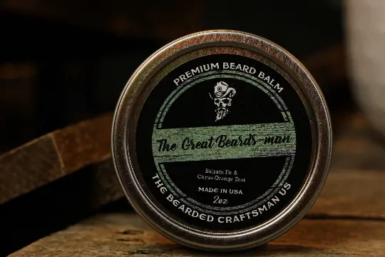 TBC Natural Beard Balm The Bearded Craftsman US