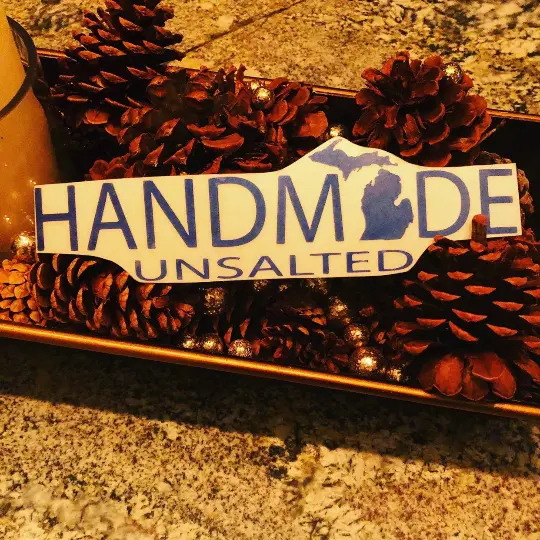 Michigan Hand Made Decal The Bearded Craftsman US