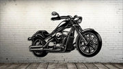 H-D Breakout Chopper Decal The Bearded Craftsman US