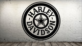 Harley Circle Badge Decal