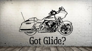 High Tail Road Glide "Got Glide" Decal The Bearded Craftsman US