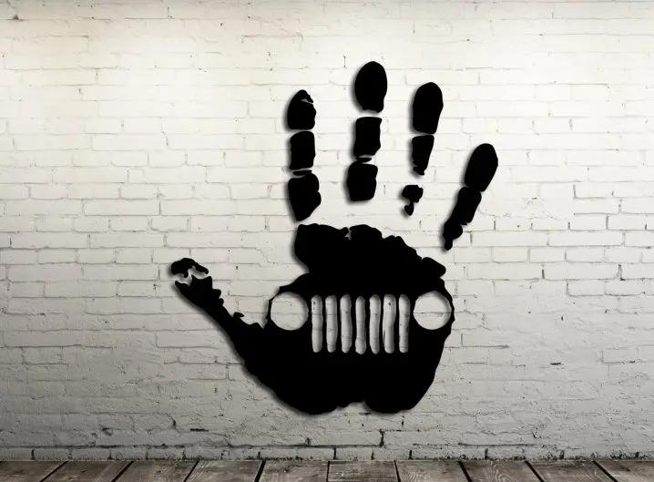 Jeep Wave Decal The Bearded Craftsman US