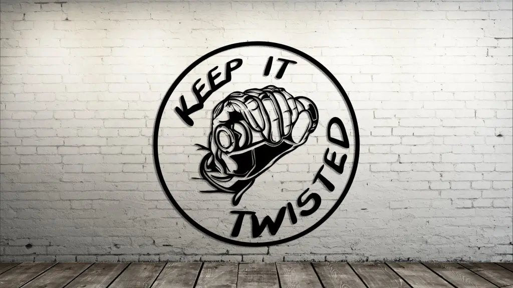 Keep It Twisted Decal The Bearded Craftsman US