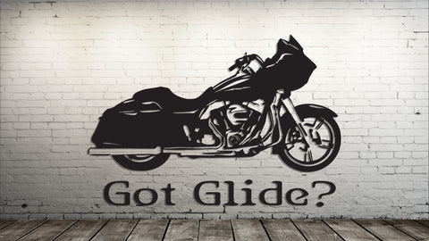 H-D Road Glide Motorcycle Decal