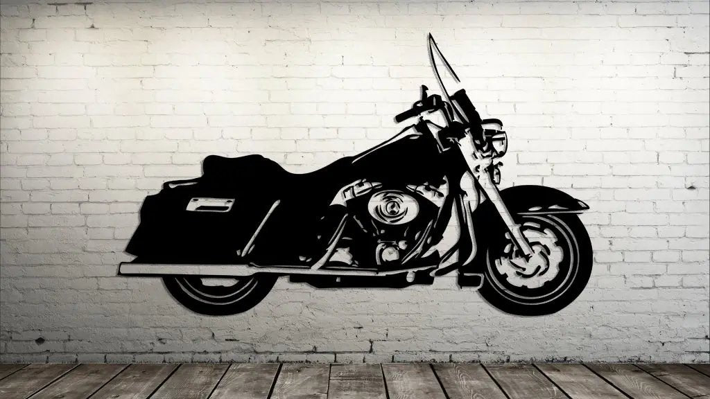 H-D Road King Motorcycle Decal The Bearded Craftsman US