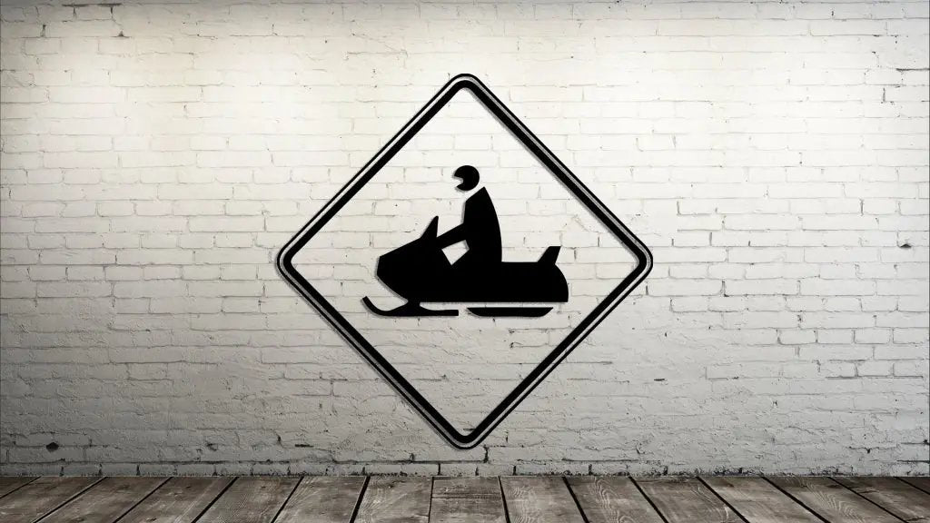 Sledder Sign Decal The Bearded Craftsman US