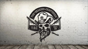 TBC Saw Cut Decal The Bearded Craftsman US