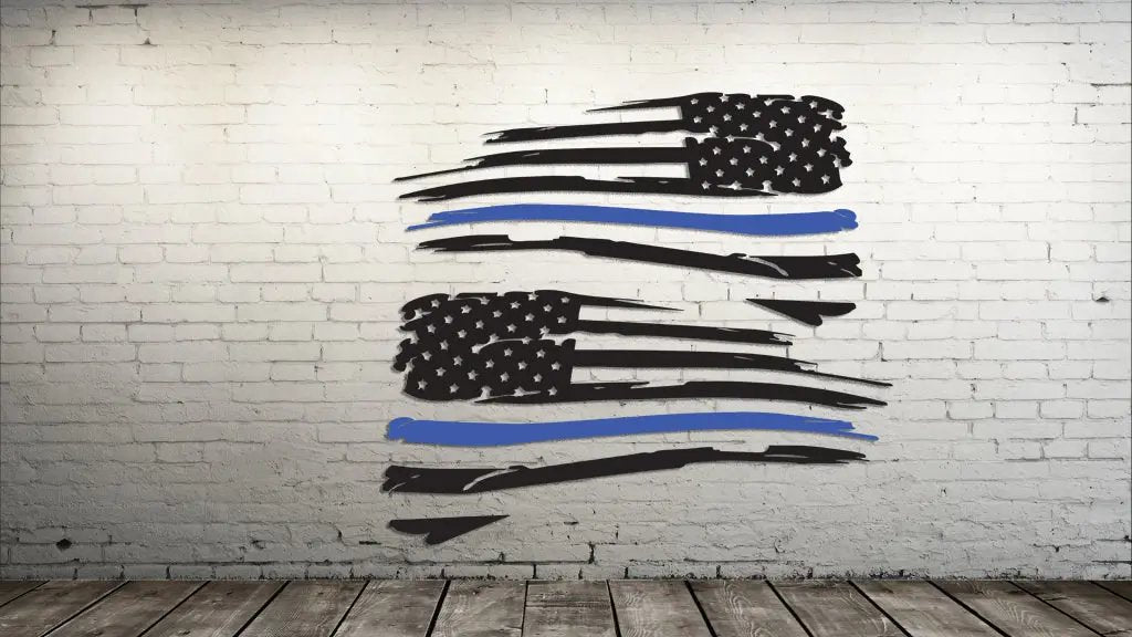 Torn Flag Set (Pair) TBL Decal The Bearded Craftsman US