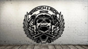 Wrench & Ride Decal The Bearded Craftsman US