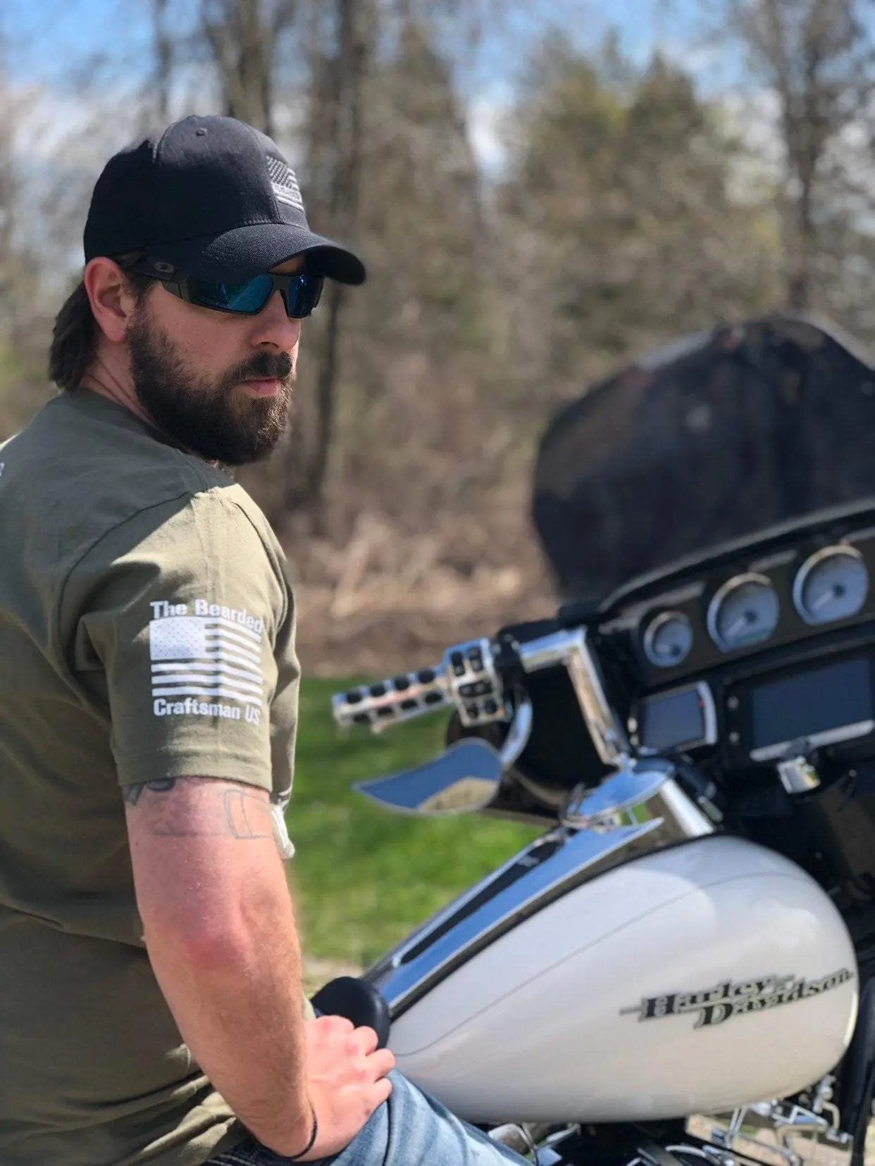 God & Guns T-Shirt The Bearded Craftsman US