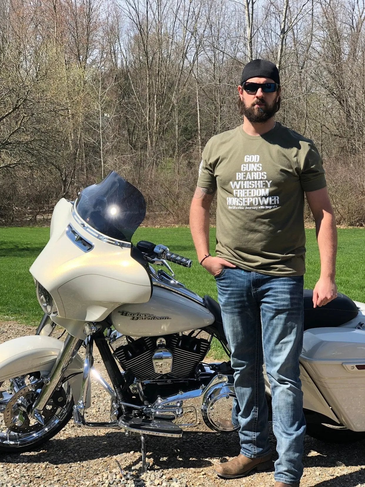 God & Guns T-Shirt The Bearded Craftsman US