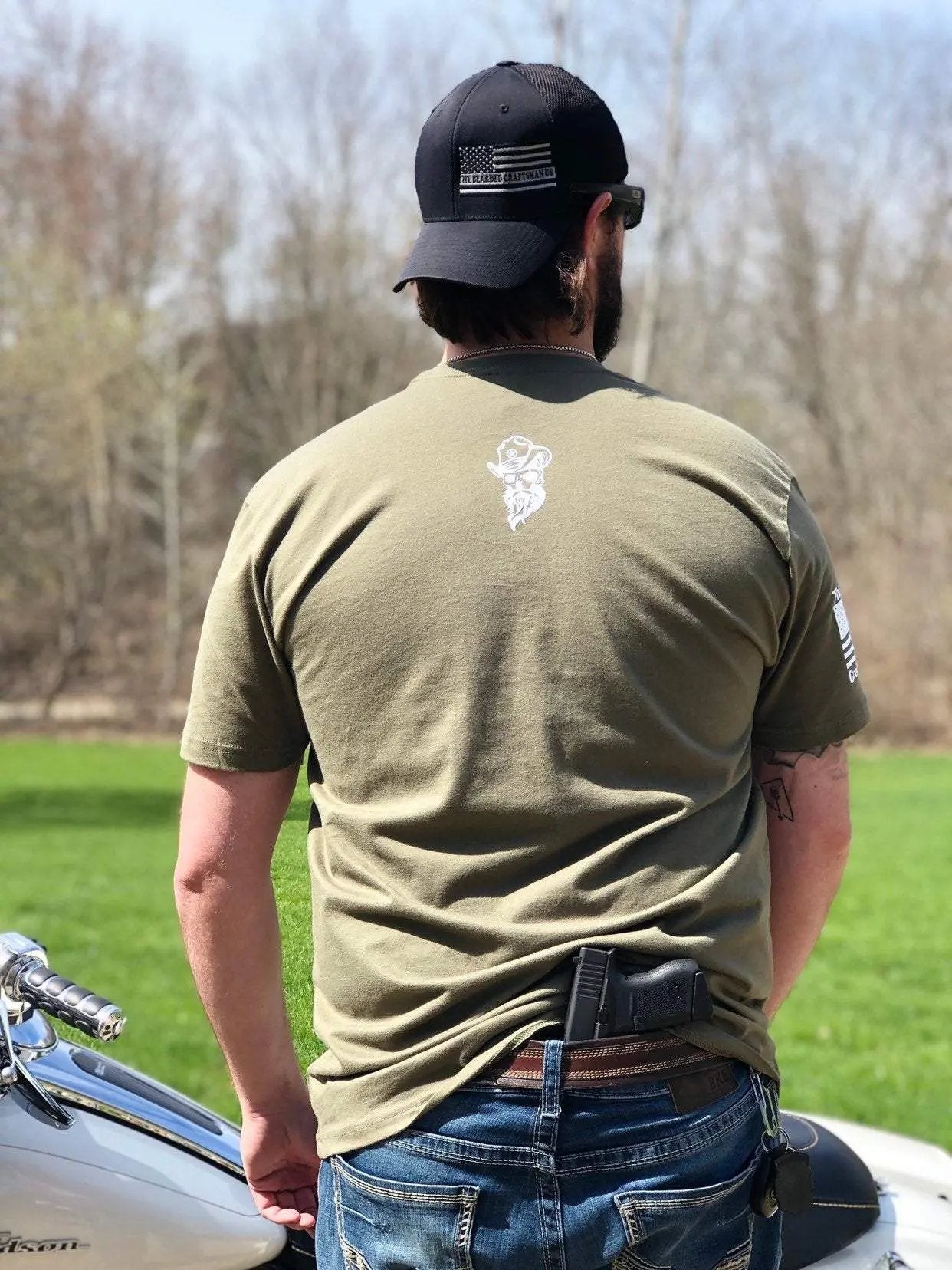 God & Guns T-Shirt The Bearded Craftsman US