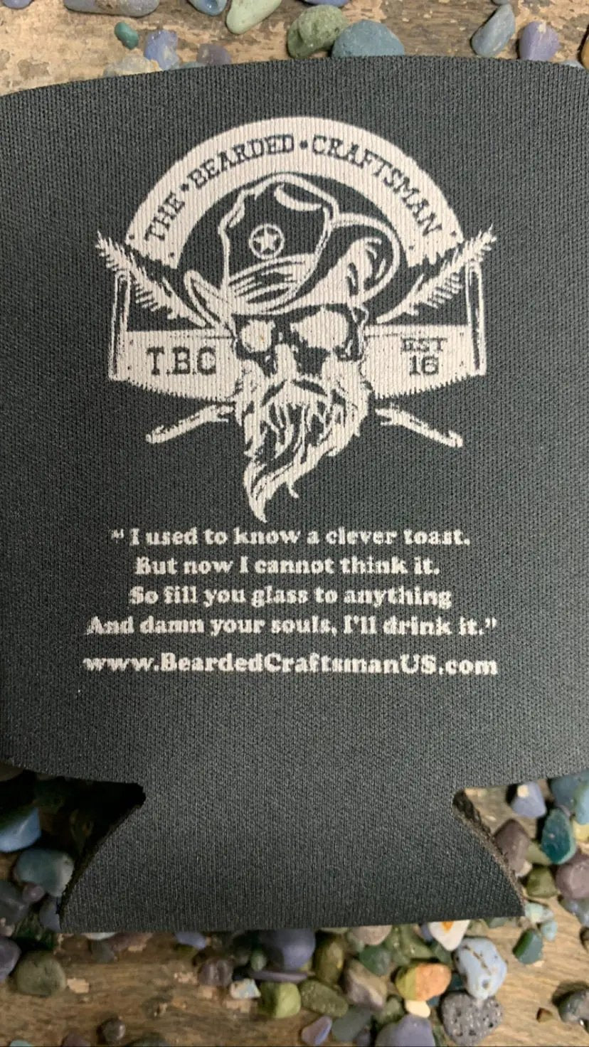 TBC US Beverage Koozie The Bearded Craftsman US