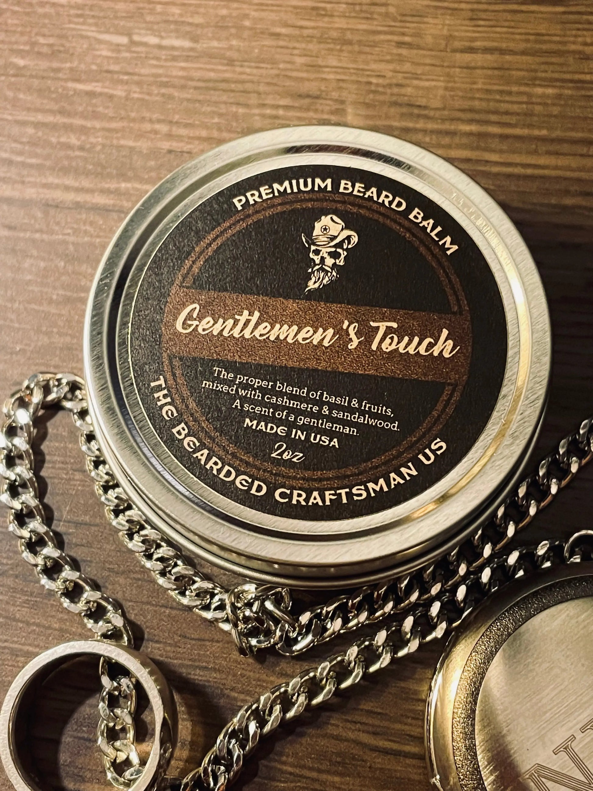 TBC Natural Beard Balm The Bearded Craftsman US