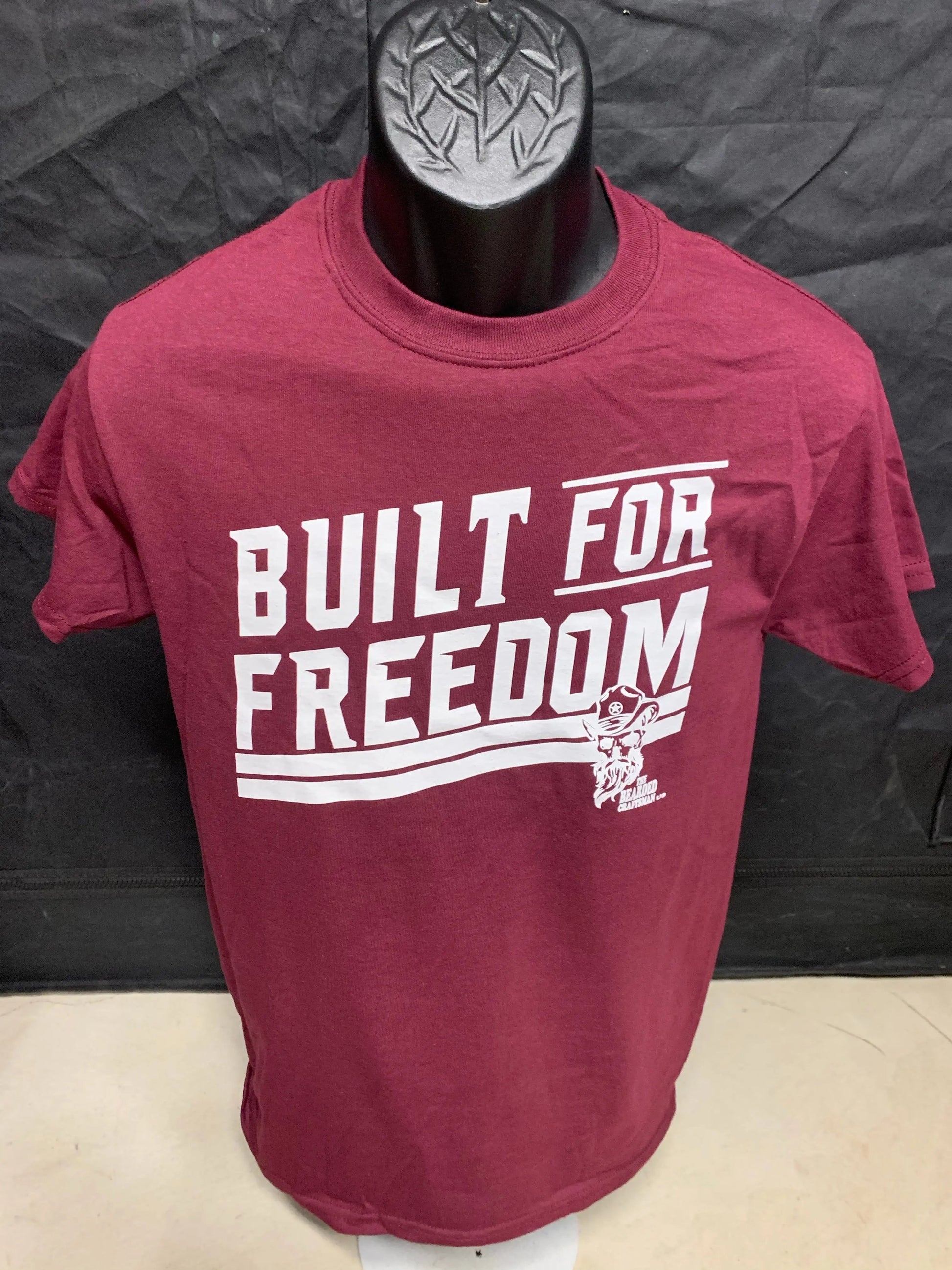 Built for Freedom T-Shirt The Bearded Craftsman US