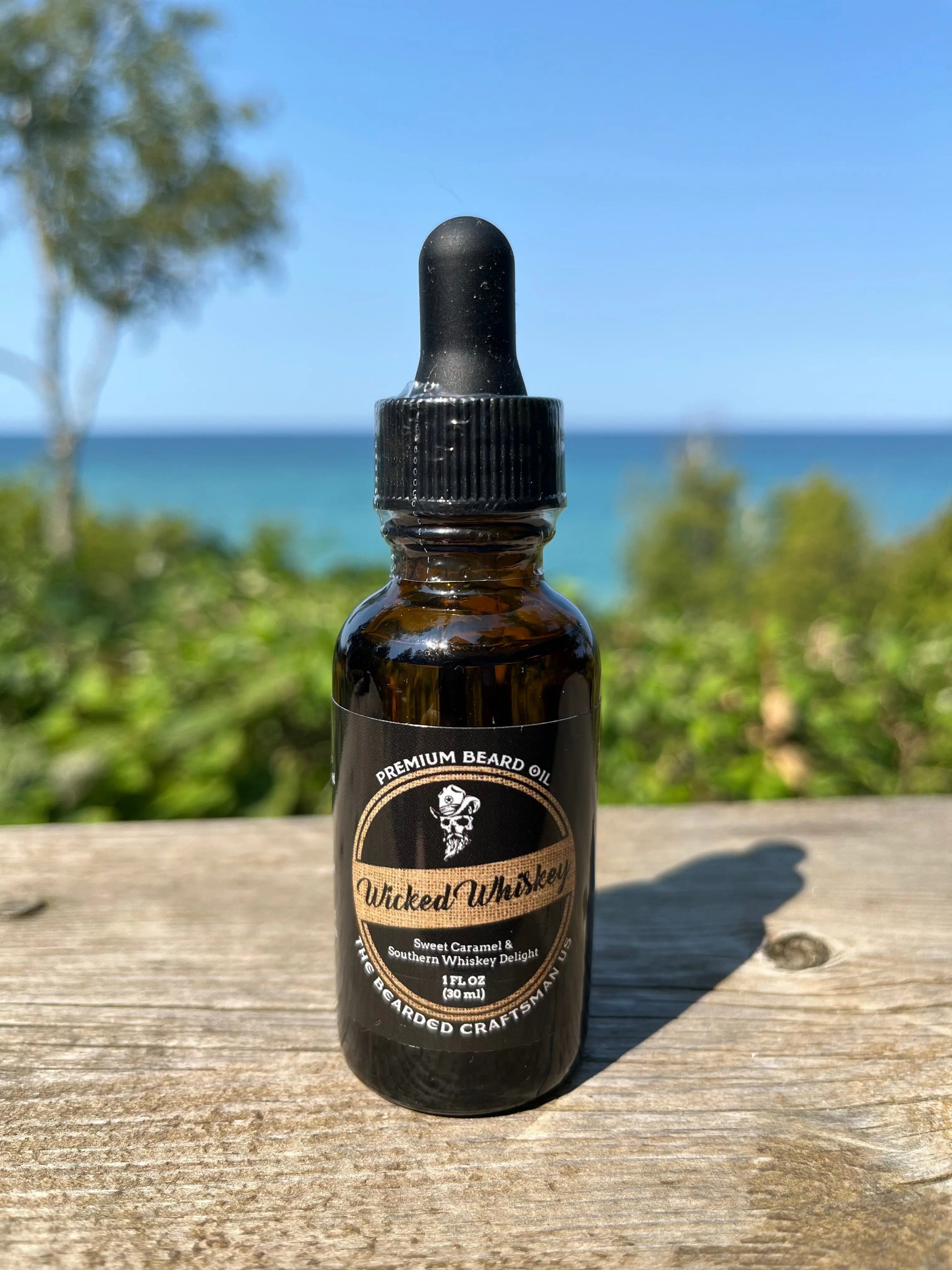 TBC Premium Natural Beard Oil The Bearded Craftsman US