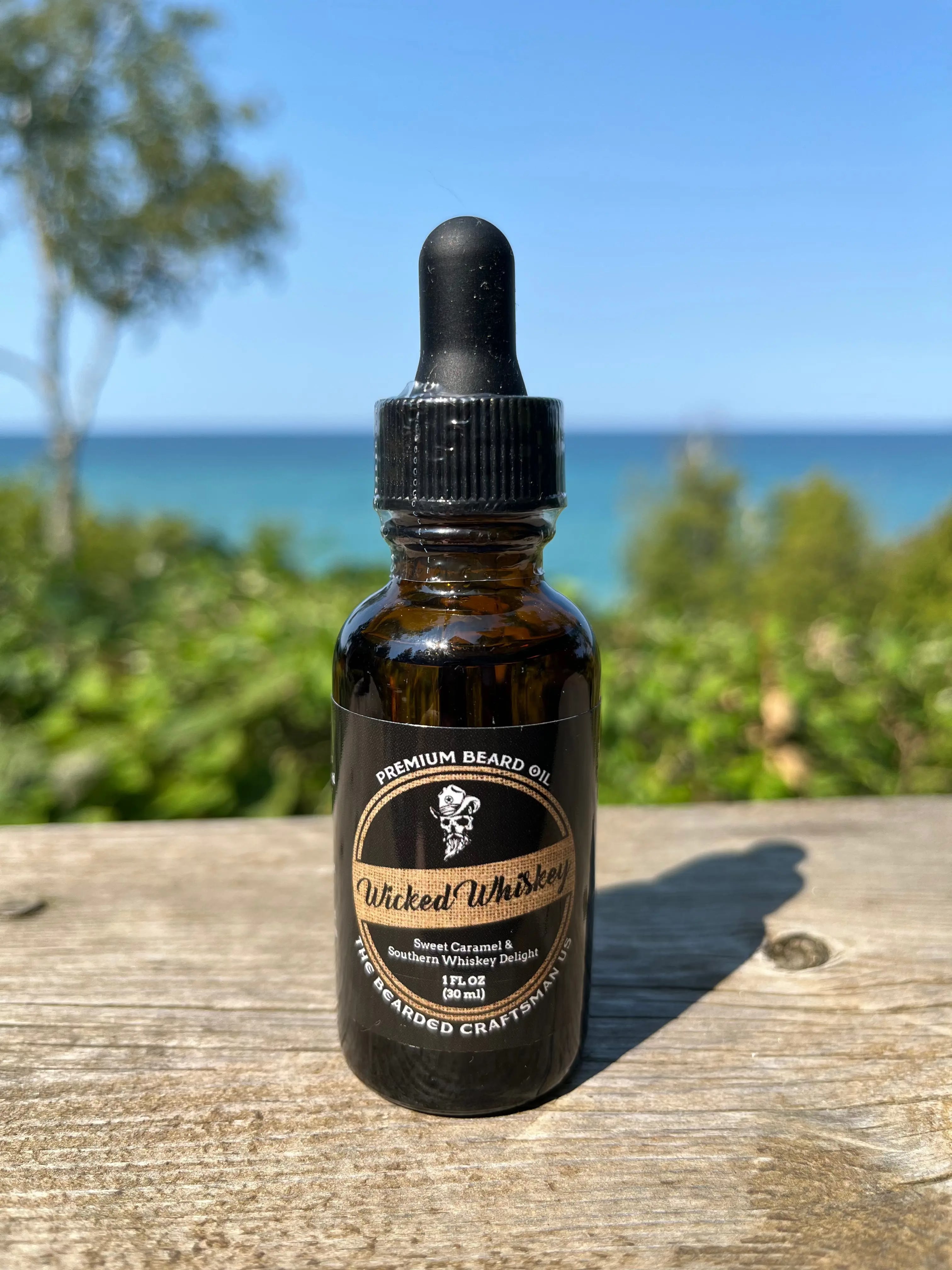 TBC Premium Natural Beard Oil The Bearded Craftsman US