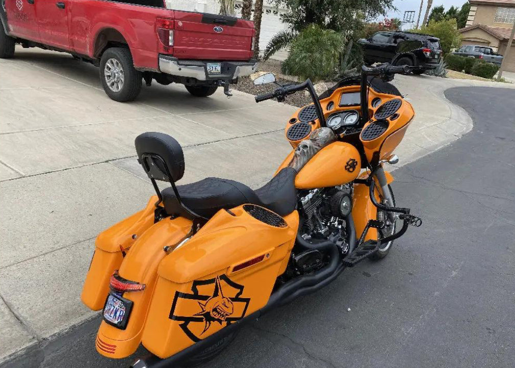H-D CVO Shark Motorcycle Decal The Bearded Craftsman US