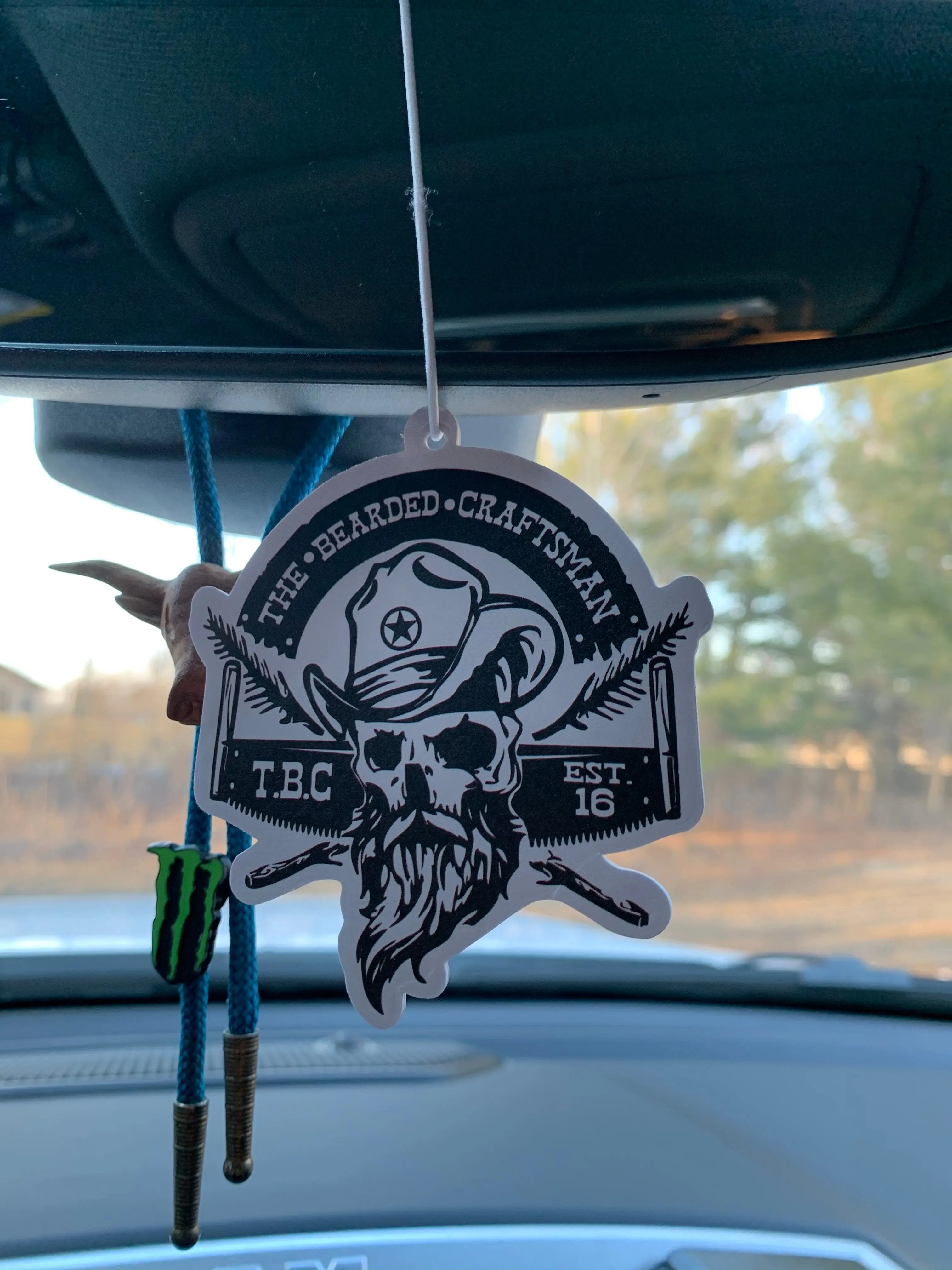 TBC “New Car” Car Freshener The Bearded Craftsman US