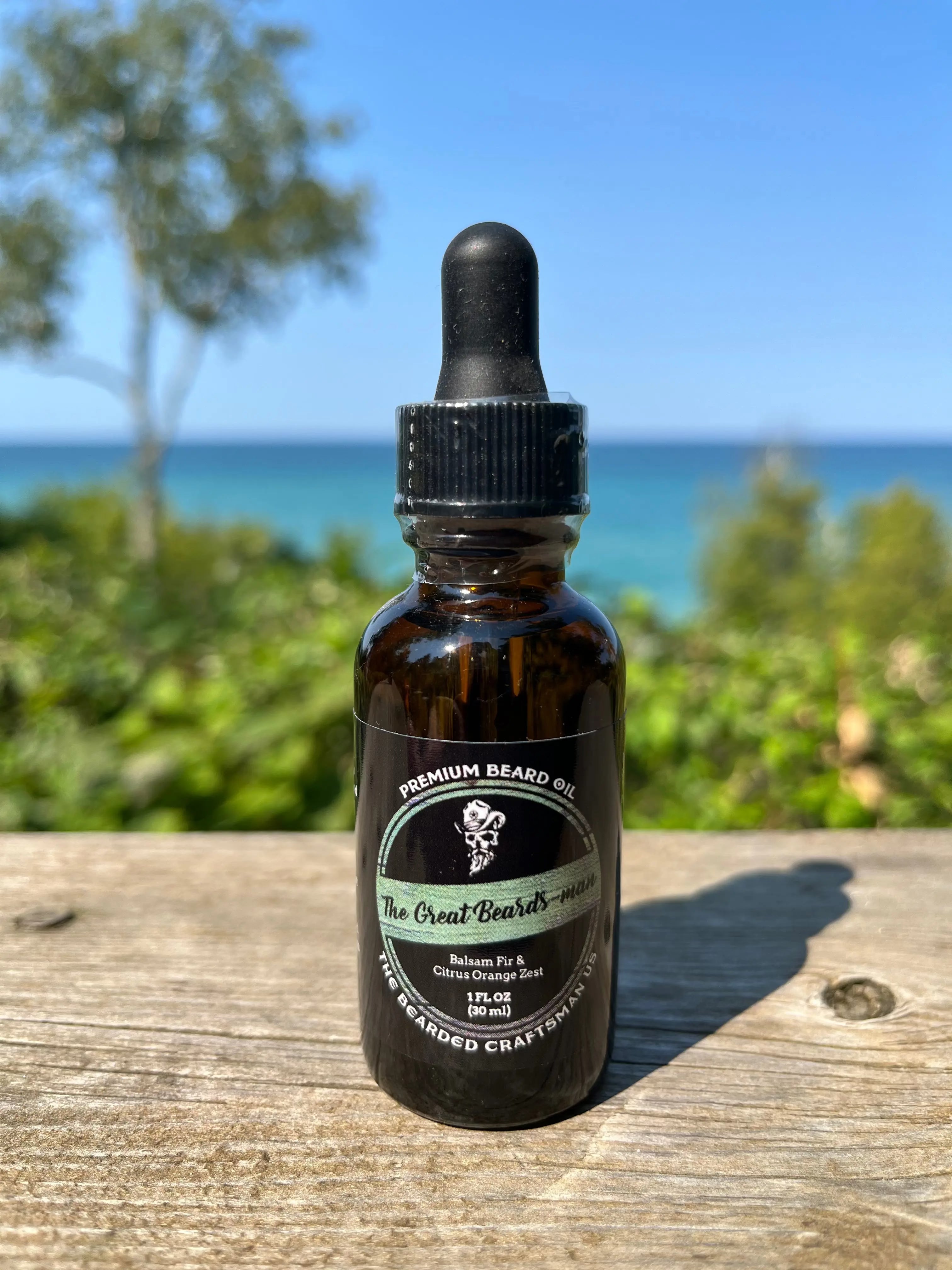 TBC Premium Natural Beard Oil The Bearded Craftsman US