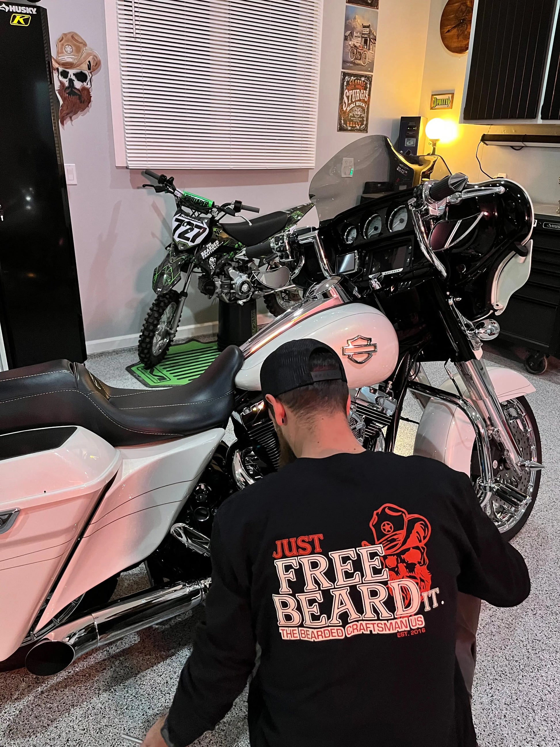 Just 'Free Beard' It Premium T-Shirt The Bearded Craftsman US