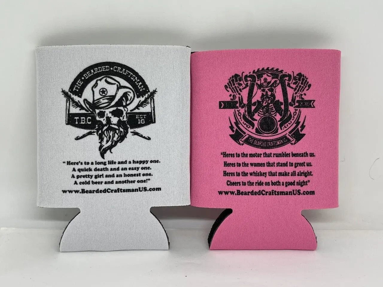 TBC US Beverage Koozie The Bearded Craftsman US